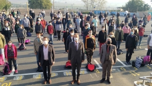 Artar, özel öğrencilerin heyecanına ortak oldu