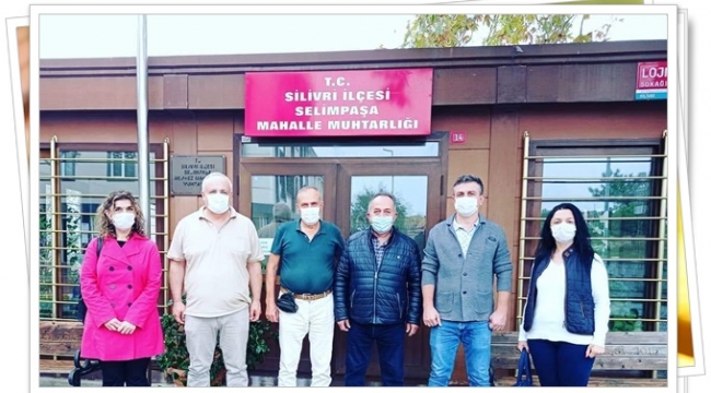 Beyatlı ve ekibi, muhtar ziyaretleri gerçekleştirdi