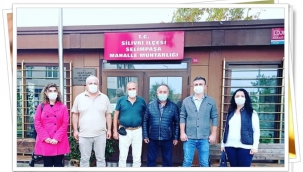 Beyatlı ve ekibi, muhtar ziyaretleri gerçekleştirdi