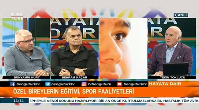 Bünyamin Kurt, Bengütürk TV'de Özel Sporcuları Anlattı