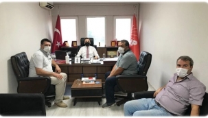 Büyüksinekli Muhtarından CHP Ziyareti