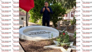 Çalışkan, Yazıcıoğlu'nun Kabrini Ziyaret Etti