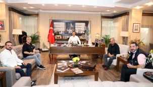 Cengiz Kurtoğlu'nu ağırladı