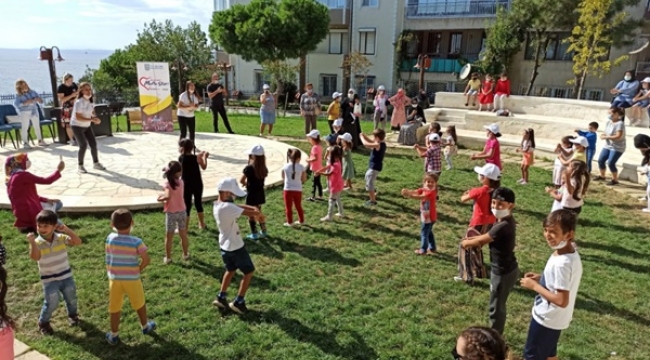 Çocuklar Kale Park'ta Eğlenceli Zaman Geçirdi