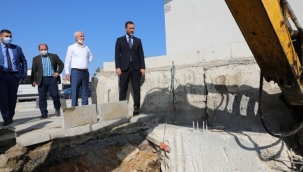 Devlet Hastanesi Önüne Üst Geçit Yapılıyor