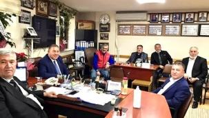 Esnaf Başkanları Muhtarlar Günü'nü Unutmadı