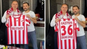 Gazitepespor'dan, Umuç'a Teşekkür!