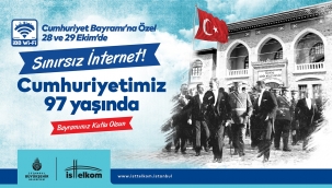 İBB'den Cumhuriyet Bayramında Sınırsız İnternet