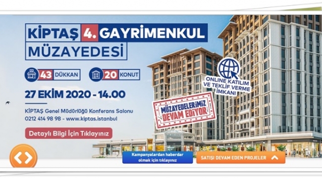 Kiptaş 4. Gayrimenkul Müzayedesi, Silivri'yi Yakından İlgilendiriyor!