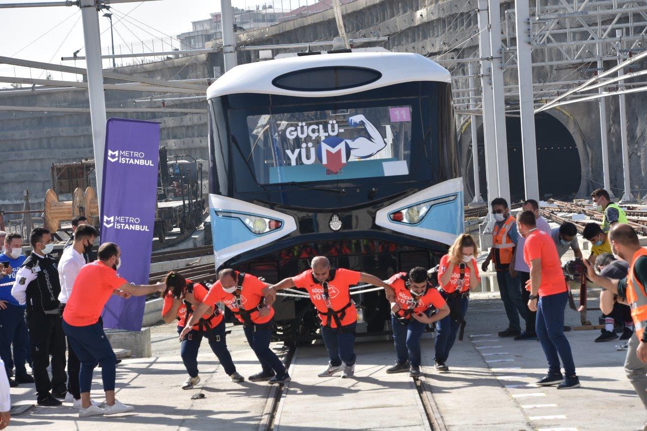 Metronun en güçlüleri yarıştı