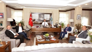 MHP MYK Üyelerinden Başkan Yılmaz'a Ziyaret