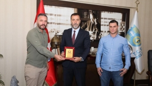 Selimpaşalı gençlerden Başkan Yılmaz'a ziyaret