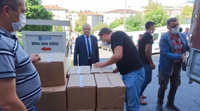 Silivri Belediyesi'ne 500 Kilo Dezenfektan Desteği Verildi