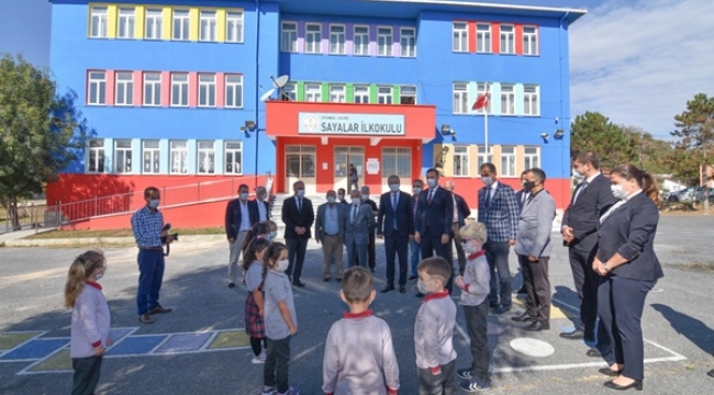 Silivri'nin Köy Okullarında Renkli Değişim Başladı