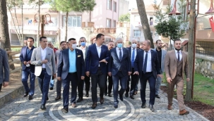 Yılmaz, MHP Heyetini Kale Park'ta Ağırladı
