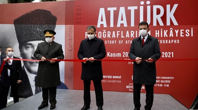 "Atatürk'ün Fotoğraflarının Hikayesi" Sergisi Açıldı