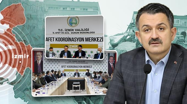 Pakdemirli; "İzmir'deki Depremzedelere 2 Haftada 60 Milyondan Fazla Yardım Yapıldı"