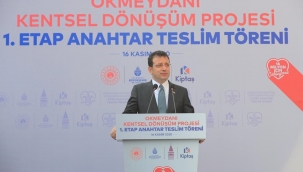 Başkan İmamoğlu; "Deprem Konseyleri Kurulmalı, Süreç Tek Elden Yürütülmeli"