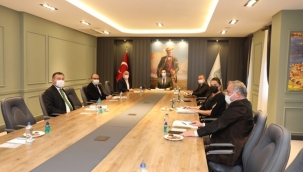 Başkan Yılmaz, İBB yetkilileriyle bir aradaydı