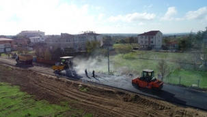 Büyükçavuşlu'da 3 Sokak Asfaltla Buluşturuluyor