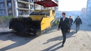 Cadde Ve Sokaklar Asfaltla Buluşmaya Devam Ediyor