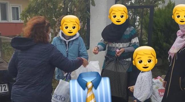 CHP Silivri İlçe Kadın Kollarından Giysi Desteği
