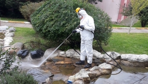 Huzurevi Ve Yaşlı Bakım Merkezleri Temizlendi