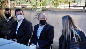 İmamoğlu Çiftinden Yılmaz ve Hamzaçebi Ailelerine Taziye Ziyareti
