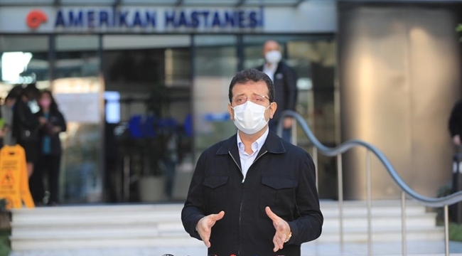 İmamoğlu; "Karantina Biter Bitmez İzmir'e Gideceğim"