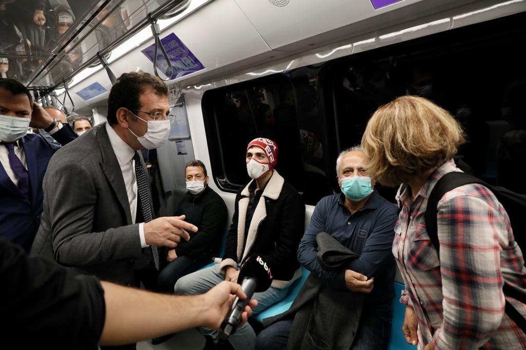 İmamoğlu: "Mecidiyeköy-Mahmutbey Metrosu, Metrobüsün Yükünü Günlük 50 Bin Azalttı"