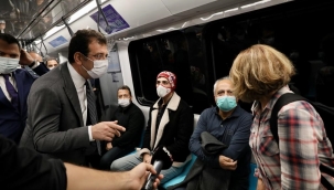İmamoğlu: "Mecidiyeköy-Mahmutbey Metrosu, Metrobüsün Yükünü Günlük 50 Bin Azalttı"