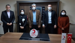 Kadem Ekşi'den Türk Kızılay Silivri Şubesine Ziyaret