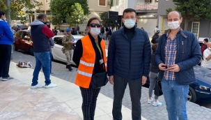 Paçalı, depremzedeler ile buluştu