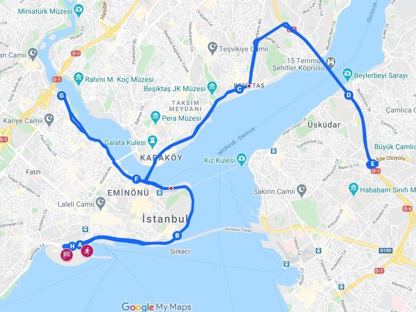 Trafiğe İstanbul Maratonu Düzenlenmesi