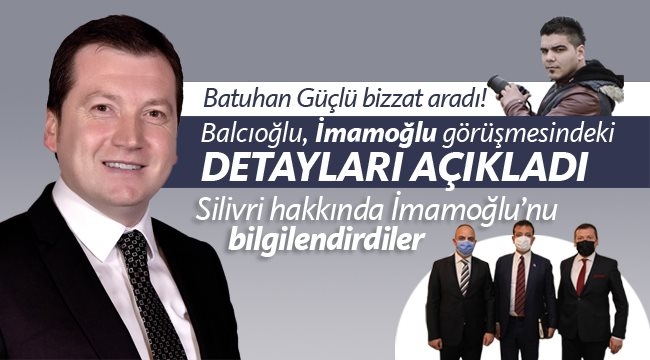 Balcıoğlu; "Silivri Sahili İçin Büyük Bir Proje Hazırlığındayız"