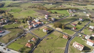 Büyükçavuşlu'da 8 Sokak Asfaltla Buluştu