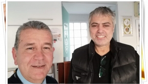 Çanta Sancaktepe Mahalle Muhtarına Cengiz Kurtoğlu Ziyareti