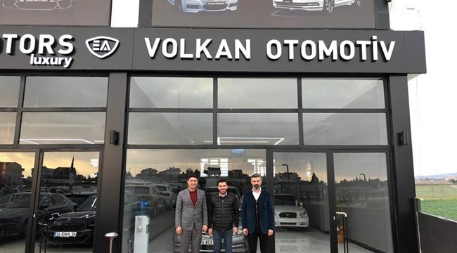 Celalettin Yazıcı'dan Volkan Otomotiv'e Hayırlı Olsun Ziyareti