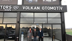 Celalettin Yazıcı'dan Volkan Otomotiv'e Hayırlı Olsun Ziyareti