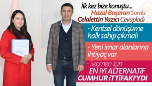 Celalettin Yazıcı; "Silivri'nin Konsept Projesi Millet Bahçesi Olacak"