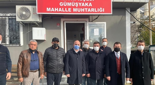 CHP'li Meclis Üyeleri Gümüşyaka'nın Nabzını Tuttu
