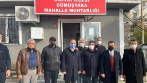 CHP'li Meclis Üyeleri Gümüşyaka'nın Nabzını Tuttu