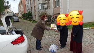 CHP Silivri Kadın Kolları, yılbaşı öncesi 11 aileyi sevindirdi