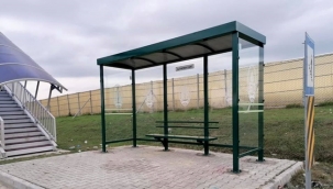 İBB'den Silivri'ye Yepyeni Kapalı Otobüs Durakları