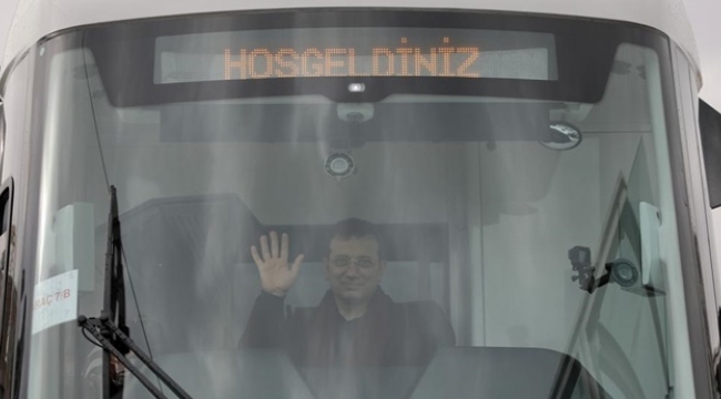 İmamoğlu: "Alibeyköy-Cibali Tramvay Hattı 1 Ocak'ta Hizmete Giriyor"