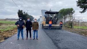 İmamoğlu, Gazitepe yolunu asfaltla buluşturuyor