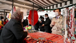 İmamoğlu'ndan Kadın Girişimciye: "Bu imkanlar sizin. Biz Sadece doğru kullandırıyoruz"