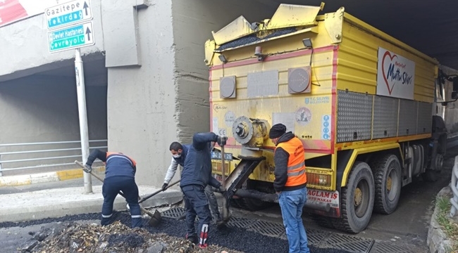 Konutlar Alt Geçidinin Yağmur Suyu Hattı Temizlendi