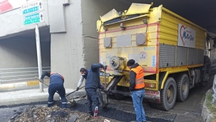 Konutlar Alt Geçidinin Yağmur Suyu Hattı Temizlendi