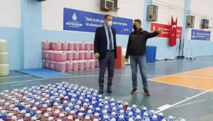MEB'den Silivri'deki Okullara Temizlik Malzemeleri Desteği
